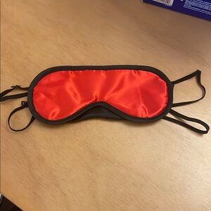 Free with bundle purchase new Red and Black Sleep Mask